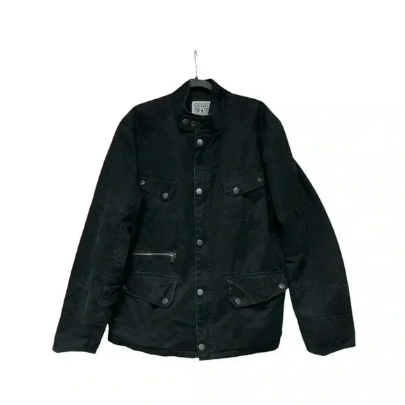 Converse One Star Black Army Jacket Size XL - Picture 1 of 12